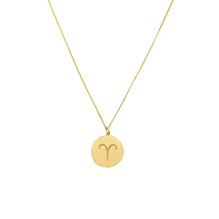 Alexis Jae Aries Medallion Necklace Necklaces