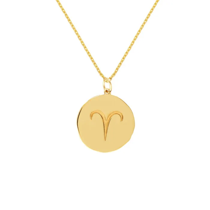 Alexis Jae Aries Medallion Necklace Necklaces
