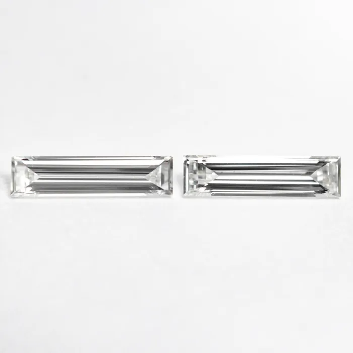 Misfit Diamonds 043cttw 2pc 807x198x122mm 807x205x129mm Baguette Step Cut Matching Pair 2470101 Rings