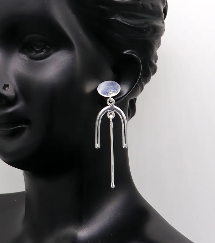 TRIBAL ORNAMENTS Earrings 925 sterling silver flower stud earring excellent fancy drop dangle elegant dainty light weight earrings best gifting ear696 TRIBAL ORNAMENTS Earrings 925 sterling silver flower stud earring excellent fancy drop dangle elegant dainty light weight earrings best gifting ear696