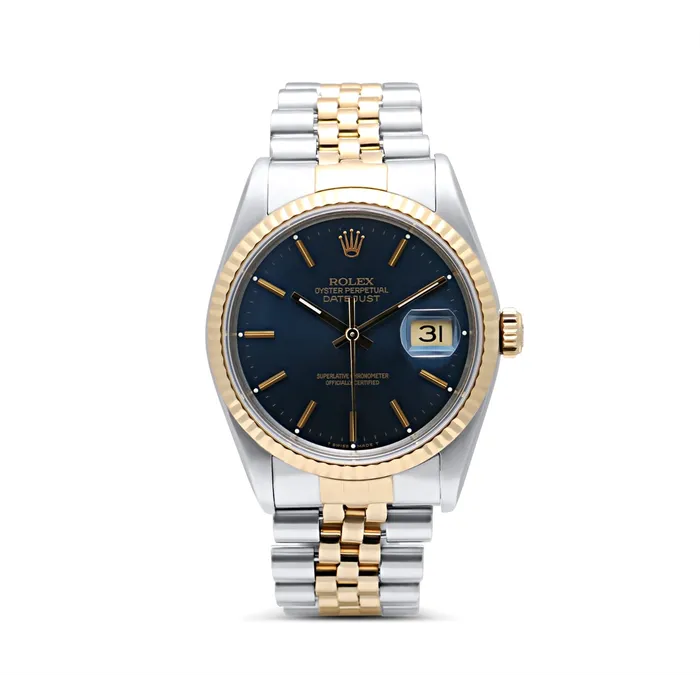 Bracelets Preowned Rolex Rolex Datejust 36 SSYG Blue Dial Jubilee Bracelet Preowned Bracelets Preowned Rolex Rolex Datejust 36 SSYG Blue Dial Jubilee Bracelet Preowned