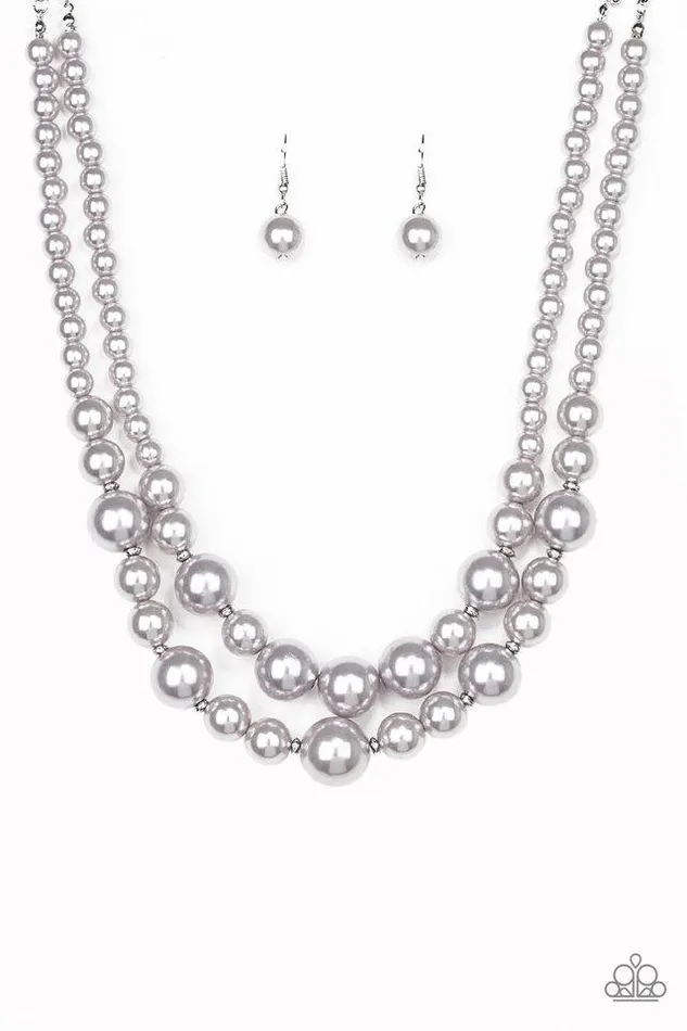Necklaces Paparazzi Jewelry Paparazzi Necklace The More The Modest Silver