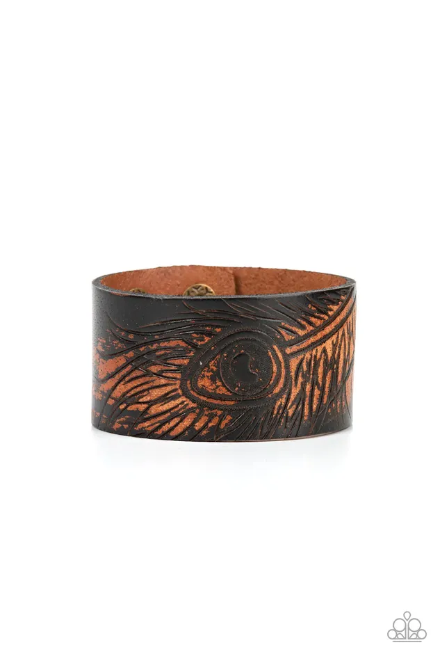 Paparazzi Bracelet Positively Peacock Black Paparazzi Jewelry Bracelets