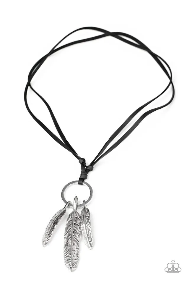 Paparazzi Jewelry Necklaces Paparazzi Necklace Bird Watcher Black