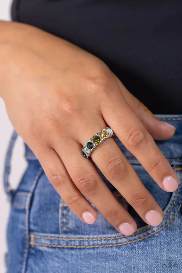 Paparazzi Jewelry Rings Paparazzi Ring Taming Twilight Green