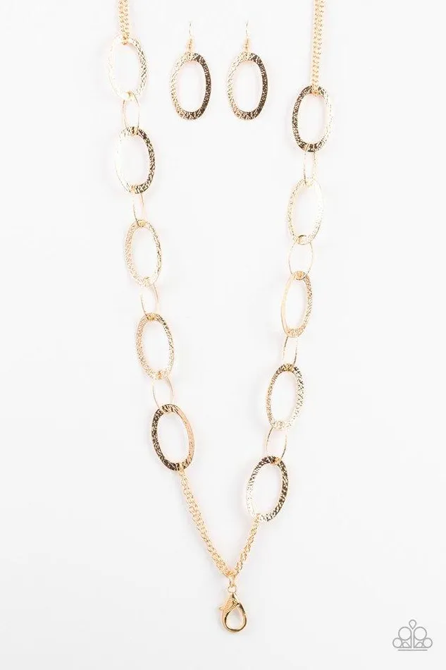 Paparazzi Necklace Glimmer Goals Gold Paparazzi Jewelry Necklaces