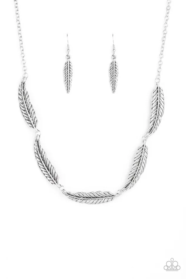 Paparazzi Necklace Light Flight Silver Paparazzi Jewelry Necklaces Paparazzi Necklace Light Flight Silver Paparazzi Jewelry Necklaces