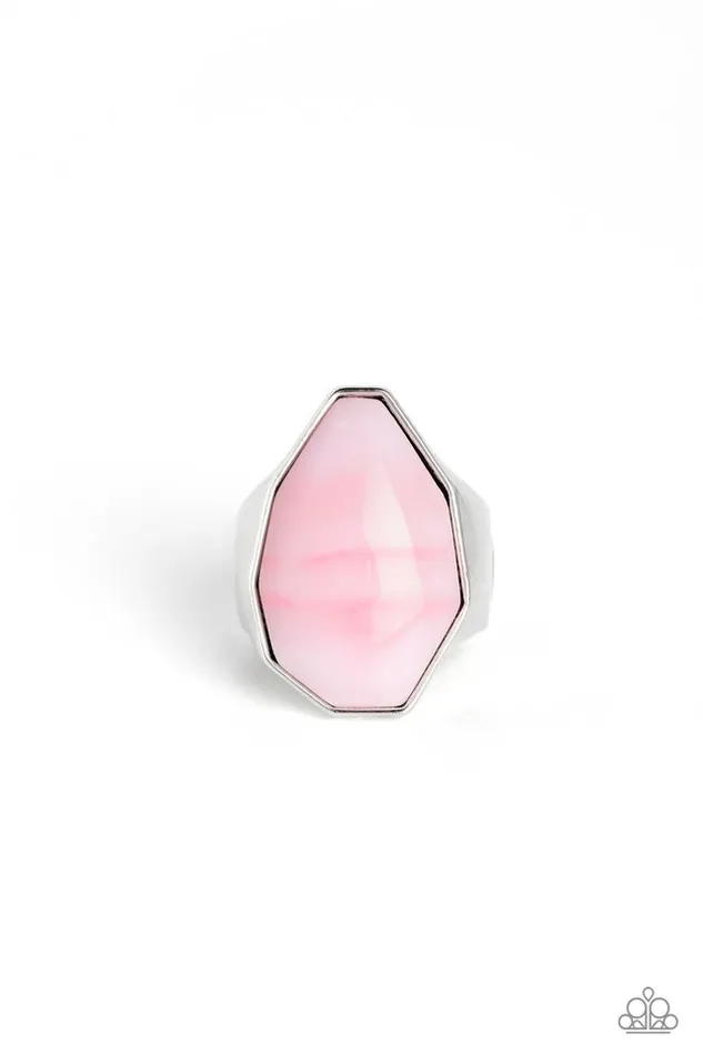 Rings Paparazzi Jewelry Paparazzi Ring Never Say TIE DYE Pink Rings Paparazzi Jewelry Paparazzi Ring Never Say TIE DYE Pink