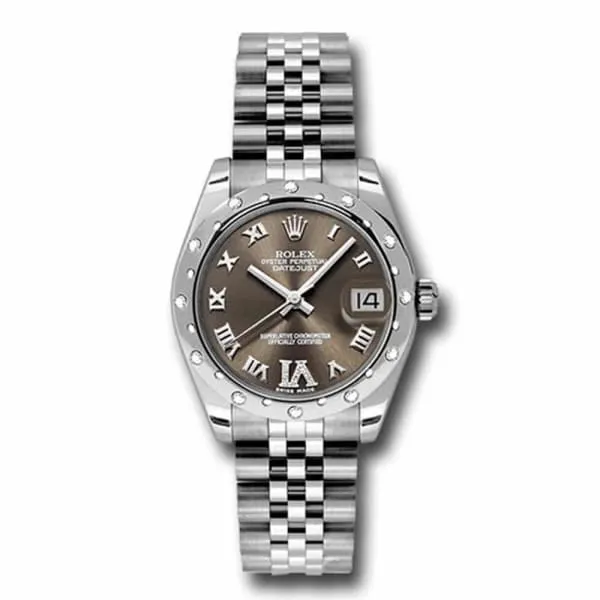 Rolex Datejust 31mm Ref 1783440001 Bronze Dial Diamond Bezel Stainless Steel Jubilee Bracelet Womens Watch Rolex Bracelets Rolex Datejust 31mm Ref 1783440001 Bronze Dial Diamond Bezel Stainless Steel Jubilee Bracelet Womens Watch Rolex Bracelets