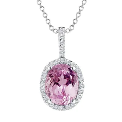 Kunzite Pendant Necklace GB Necklaces