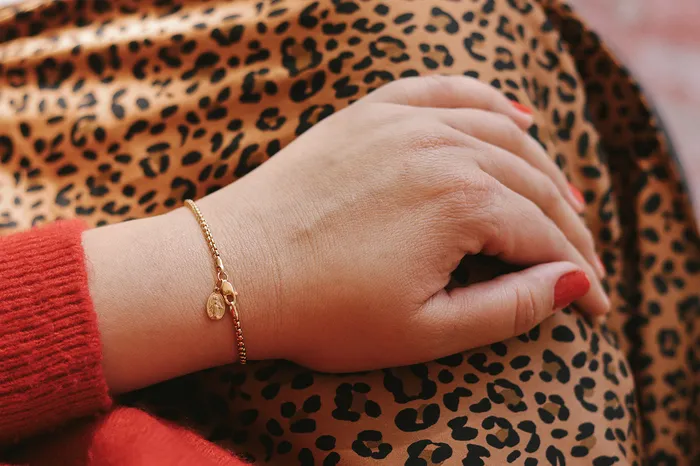 Bracelets The Little Catholic 14k Gold Stella Miraculous Medal Bracelet