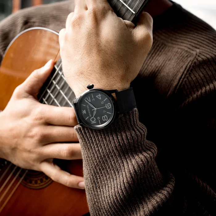 Speidel Watches Mens Leather Pilot Watch Collection
