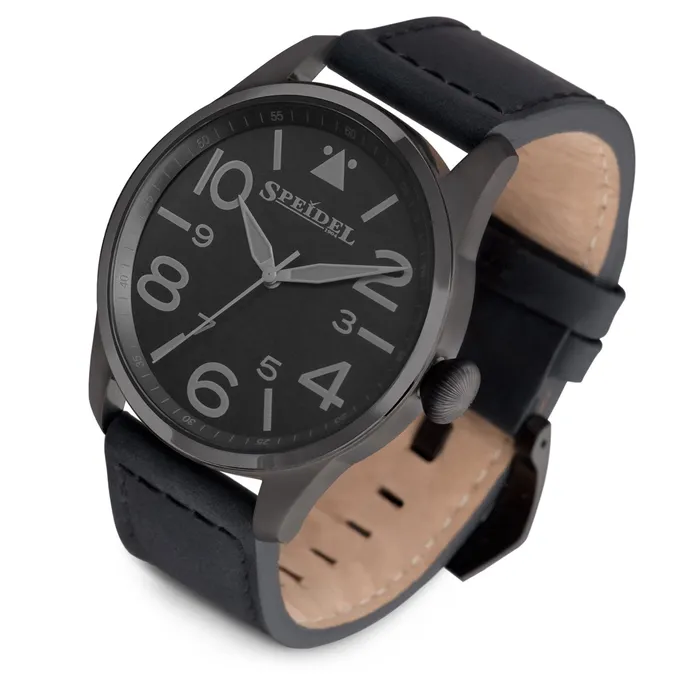 Speidel Watches Mens Leather Pilot Watch Collection