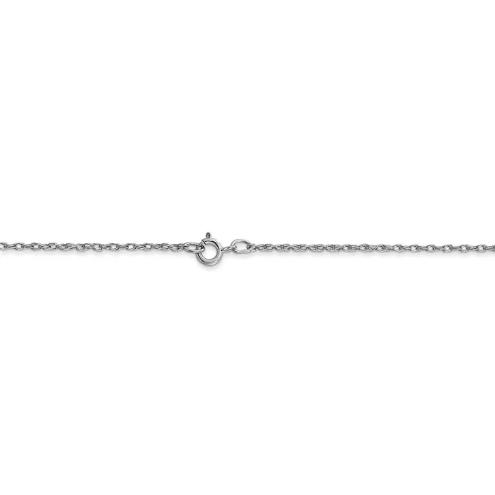 10k White Gold Carded Rhodiumplated 070mm Rope Chain 10K7RW Jewelry Necklaces 10k White Gold Carded Rhodiumplated 070mm Rope Chain 10K7RW Jewelry Necklaces