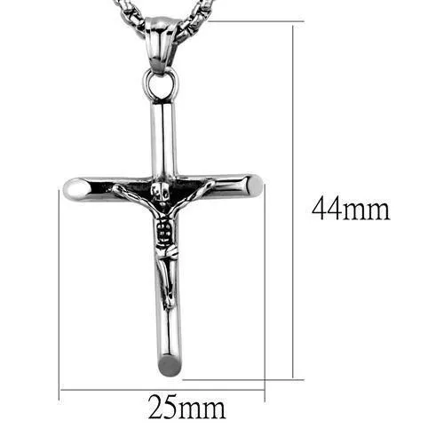 Alamode Necklaces TK2001 High polished no plating Stainless Steel Necklace with No Stone