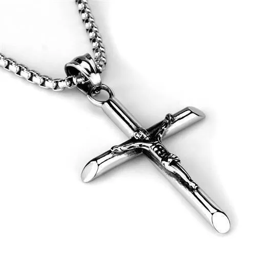 Alamode Necklaces TK2001 High polished no plating Stainless Steel Necklace with No Stone