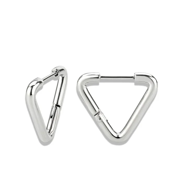 Alamode TK3847 High Polished Minimalist Stainless Steel Earrings Earrings Alamode TK3847 High Polished Minimalist Stainless Steel Earrings Earrings