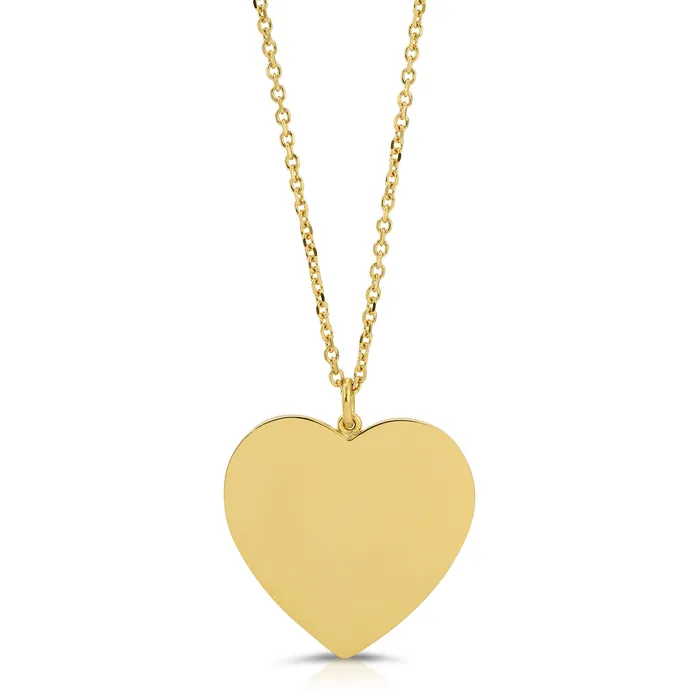 anitako Necklaces PLAIN HEART PENDANT