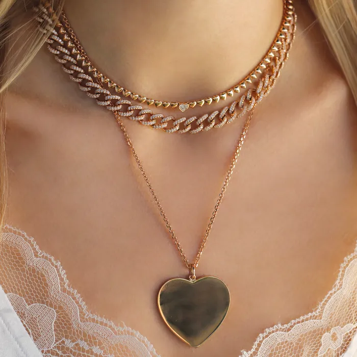 anitako Necklaces PLAIN HEART PENDANT
