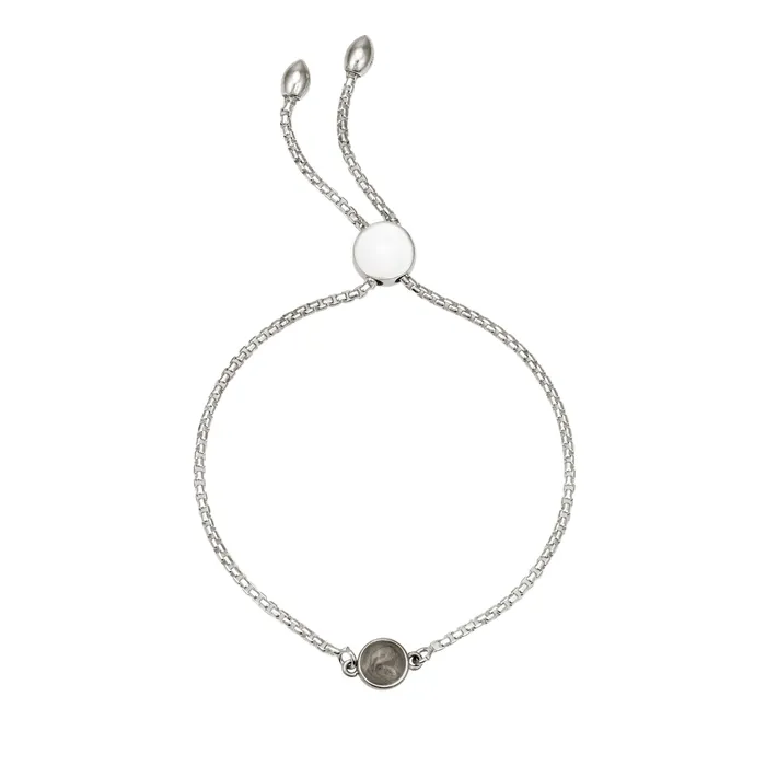 Bolo Chain Cremation Bracelet in Sterling Silver closebymejewelry Bracelets