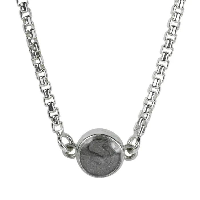 Bolo Chain Cremation Bracelet in Sterling Silver closebymejewelry Bracelets