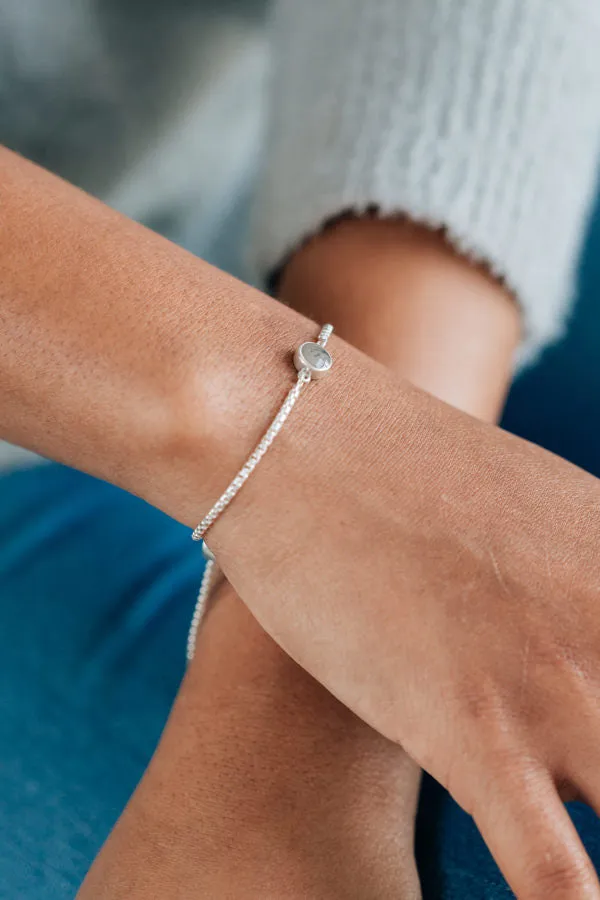 Bolo Chain Cremation Bracelet in Sterling Silver closebymejewelry Bracelets
