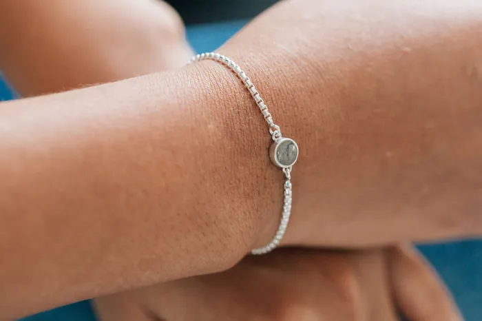 Bolo Chain Cremation Bracelet in Sterling Silver closebymejewelry Bracelets