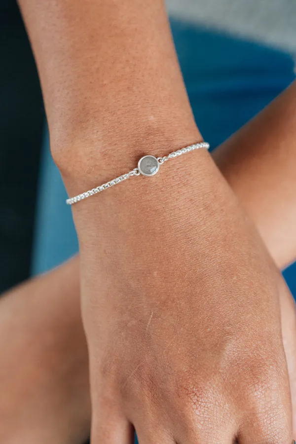 Bolo Chain Cremation Bracelet in Sterling Silver closebymejewelry Bracelets