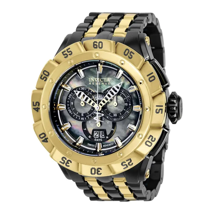 Bracelets Invicta Invicta Mens Chronograph Watch Ripsaw Gold Tone Rotating Bezel Bracelet 38795 Bracelets Invicta Invicta Mens Chronograph Watch Ripsaw Gold Tone Rotating Bezel Bracelet 38795