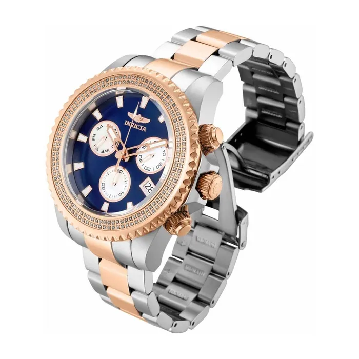Bracelets Invicta Invicta Mens Quartz Watch Pro Diver Chronograph Blue Dial TT Bracelet 31732 Bracelets Invicta Invicta Mens Quartz Watch Pro Diver Chronograph Blue Dial TT Bracelet 31732
