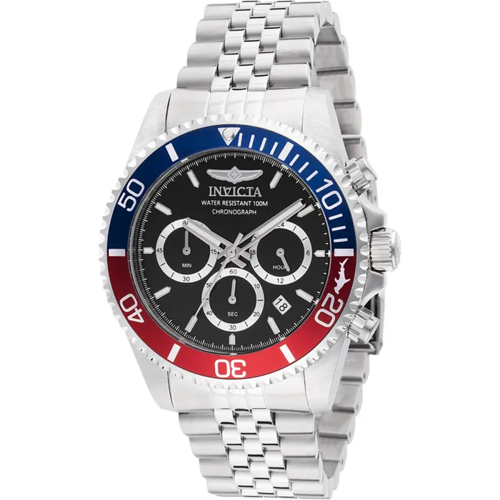 Bracelets Invicta Invicta Mens Watch Pro Diver Quartz Chrono Black Dial Silver Tone Bracelet 48117 Bracelets Invicta Invicta Mens Watch Pro Diver Quartz Chrono Black Dial Silver Tone Bracelet 48117