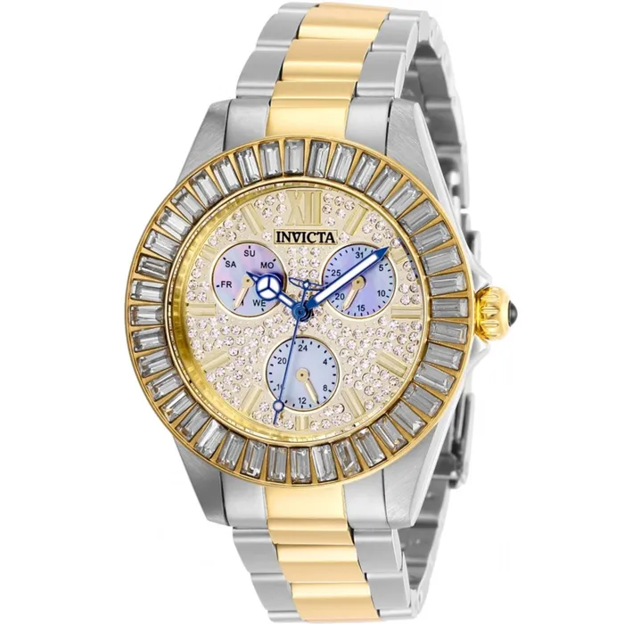 Bracelets Invicta Invicta Womens Watch Angel Gold and White Mother of Pearl Dial Bracelet 28447 Bracelets Invicta Invicta Womens Watch Angel Gold and White Mother of Pearl Dial Bracelet 28447