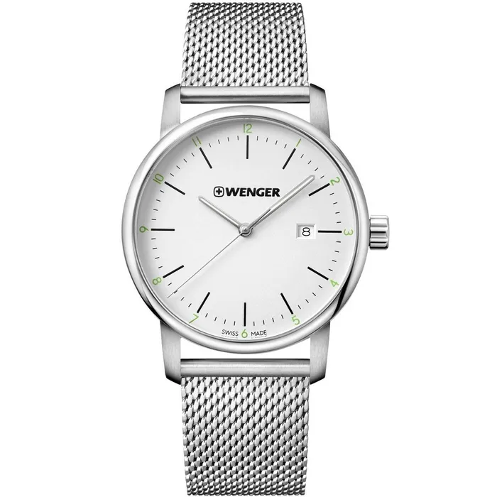 Bracelets Wenger Wenger Mens Quartz Watch Urban Classic Silver Tone Dial Bracelet 011741113 Bracelets Wenger Wenger Mens Quartz Watch Urban Classic Silver Tone Dial Bracelet 011741113