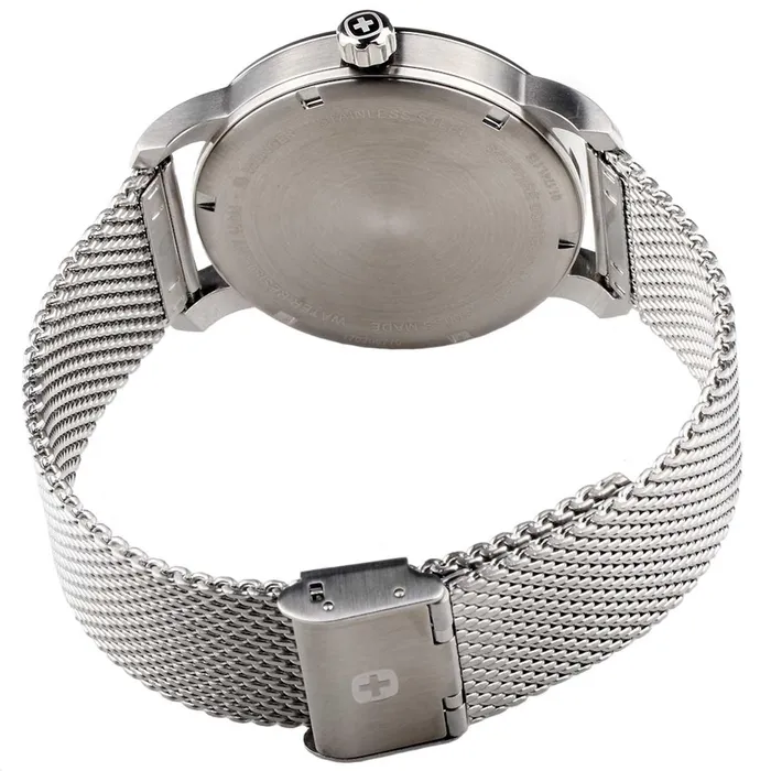 Bracelets Wenger Wenger Mens Quartz Watch Urban Classic Silver Tone Dial Bracelet 011741113 Bracelets Wenger Wenger Mens Quartz Watch Urban Classic Silver Tone Dial Bracelet 011741113
