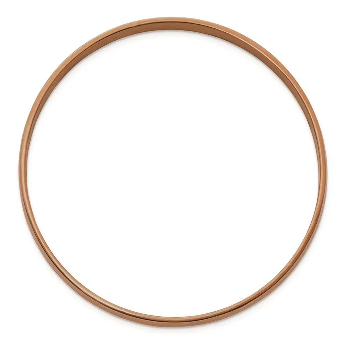 Chisel Stainless Steel Brown IP Plated Bangle Bracelets Chisel Stainless Steel Brown IP Plated Bangle Bracelets