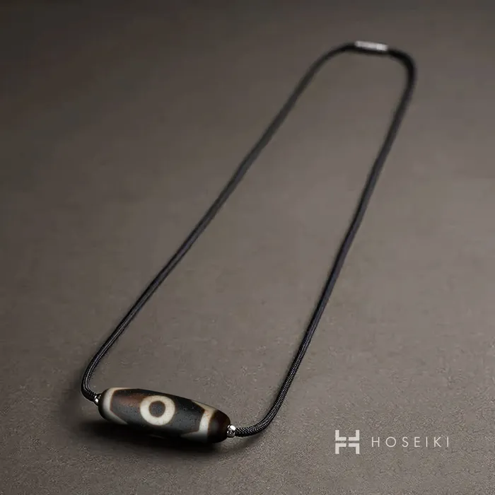 Dzi Necklace Vertical Style Horizontal Style Hoseiki Jewelry Necklaces