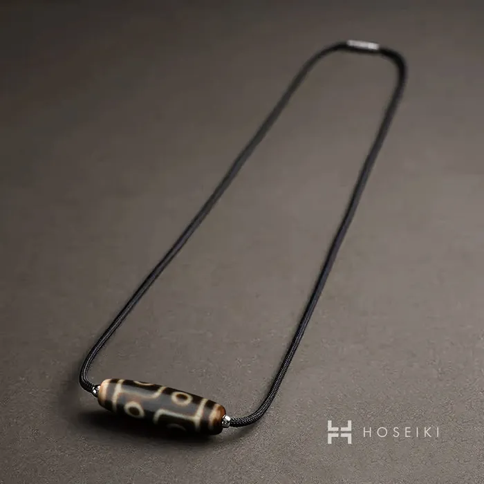 Dzi Necklace Vertical Style Horizontal Style Hoseiki Jewelry Necklaces