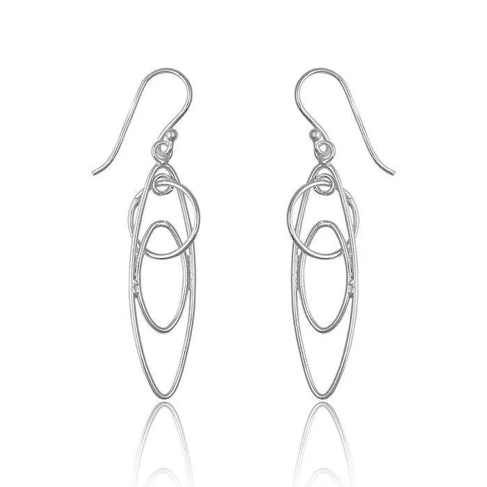 Earrings Sterling Silver MultiShaped Earrings Classic