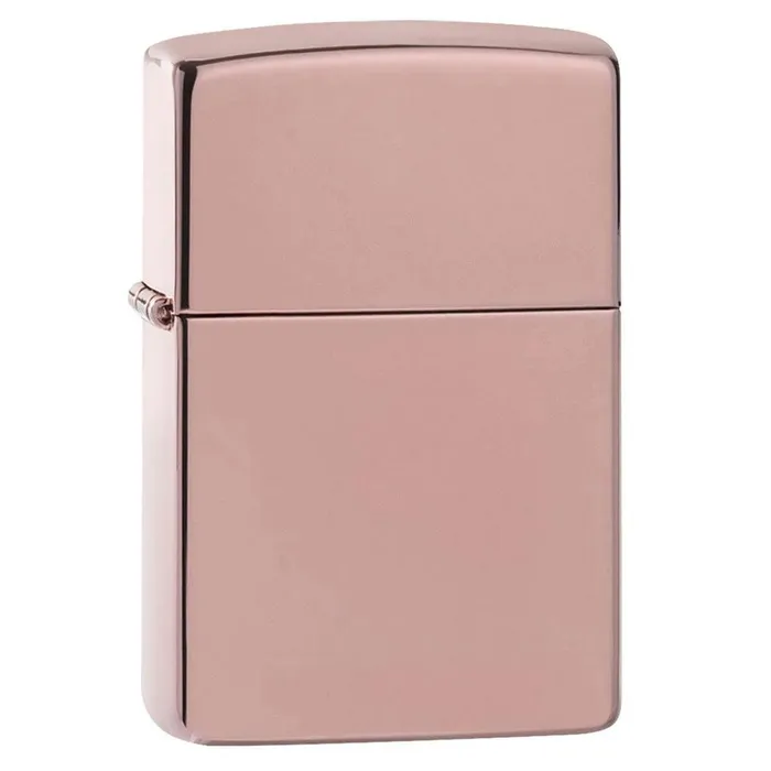 Earrings Zippo Zippo Windproof Lighter Classic High Polish Rose Gold Metal 49190