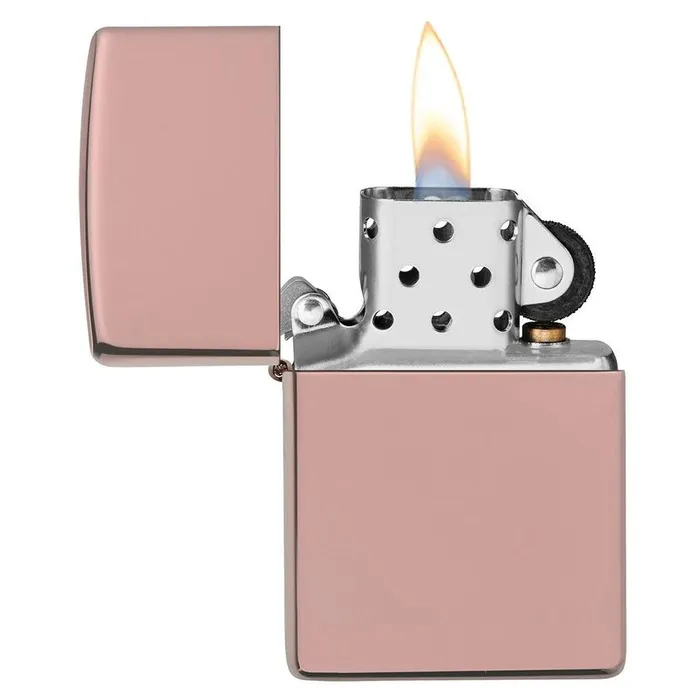 Earrings Zippo Zippo Windproof Lighter Classic High Polish Rose Gold Metal 49190 Earrings Zippo Zippo Windproof Lighter Classic High Polish Rose Gold Metal 49190