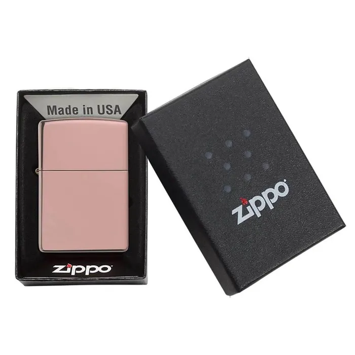 Earrings Zippo Zippo Windproof Lighter Classic High Polish Rose Gold Metal 49190 Earrings Zippo Zippo Windproof Lighter Classic High Polish Rose Gold Metal 49190
