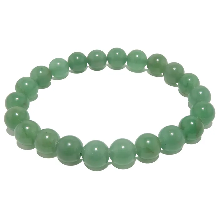 Green Aventurine Bracelet Abundance Attraction Gem Satin Crystals Bracelets