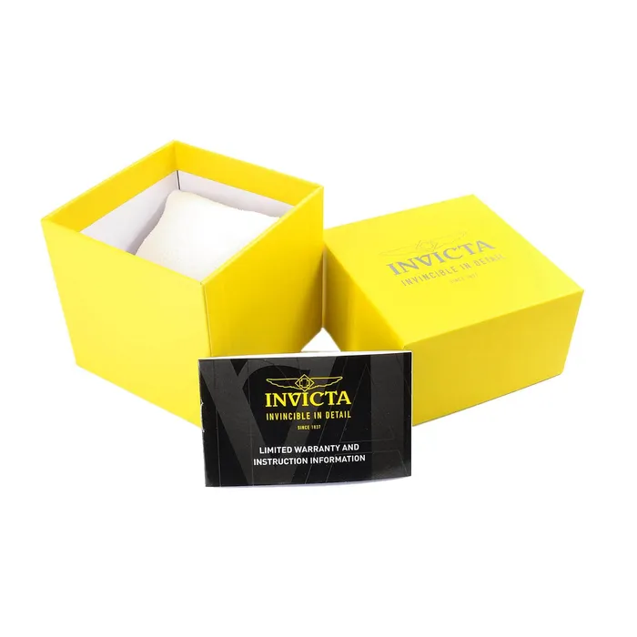 Invicta Bracelets Invicta Mens Quartz Watch Pro Diver Date Black Dial Silver Steel Bracelet 39083