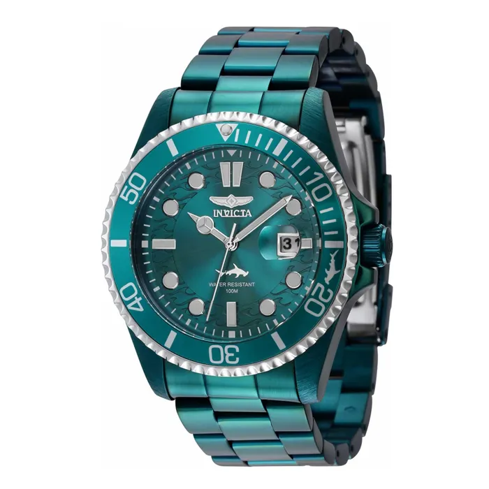 Invicta Bracelets Invicta Mens Quartz Watch Pro Diver Green Dial Stainless Steel Bracelet 40944 Invicta Bracelets Invicta Mens Quartz Watch Pro Diver Green Dial Stainless Steel Bracelet 40944