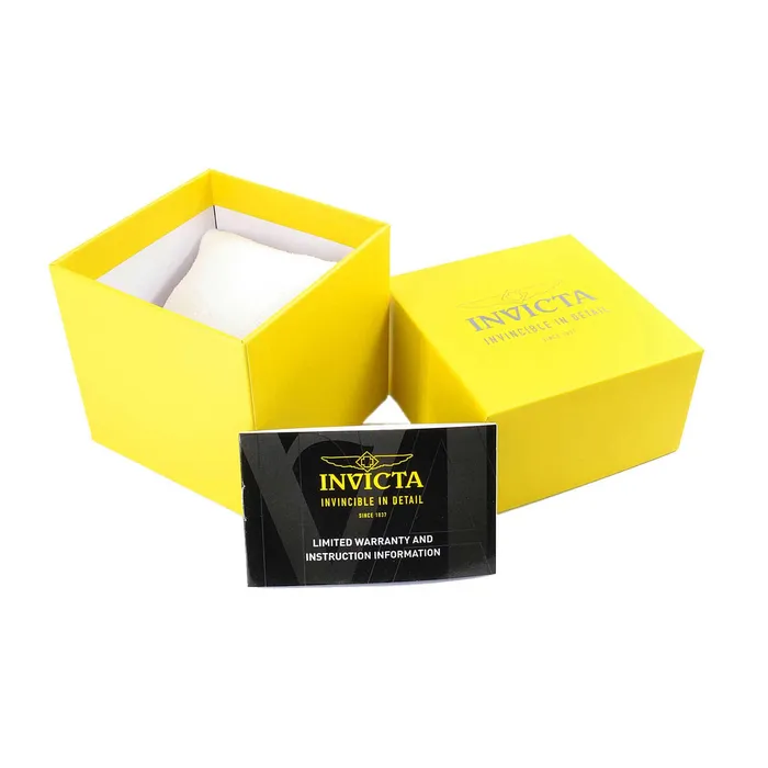 Invicta Bracelets Invicta Mens Watch Reserve Carbon Hawk Blue and Gold Tone Dial Bracelet 38921