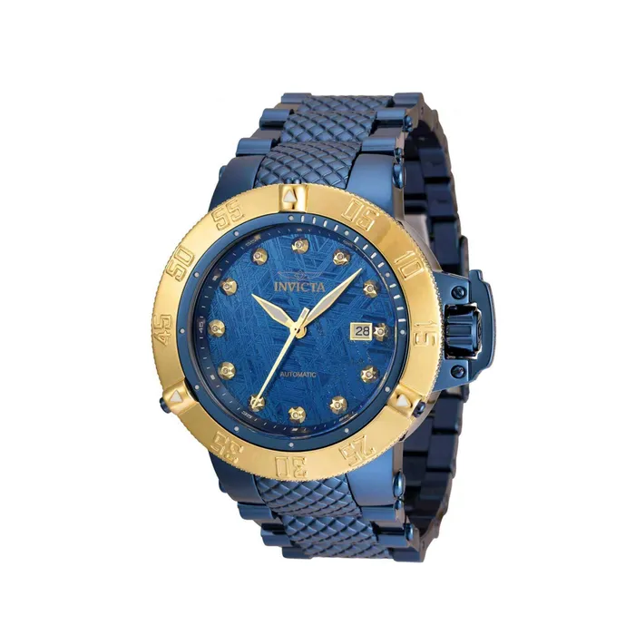 Invicta Bracelets Invicta Mens Watch Subaqua Noma III Gold Tone Bezel Dark Blue Bracelet 35621 Invicta Bracelets Invicta Mens Watch Subaqua Noma III Gold Tone Bezel Dark Blue Bracelet 35621