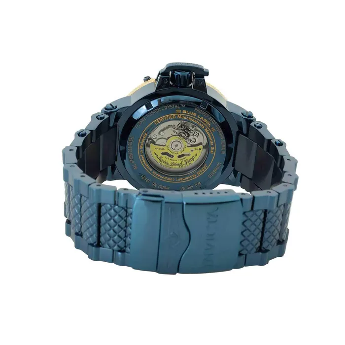 Invicta Bracelets Invicta Mens Watch Subaqua Noma III Gold Tone Bezel Dark Blue Bracelet 35621 Invicta Bracelets Invicta Mens Watch Subaqua Noma III Gold Tone Bezel Dark Blue Bracelet 35621