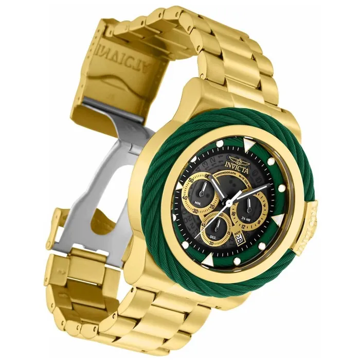 Invicta Mens Chronograph Watch Bolt Yellow Gold Stainless Steel Bracelet 27804 Invicta Bracelets Invicta Mens Chronograph Watch Bolt Yellow Gold Stainless Steel Bracelet 27804 Invicta Bracelets