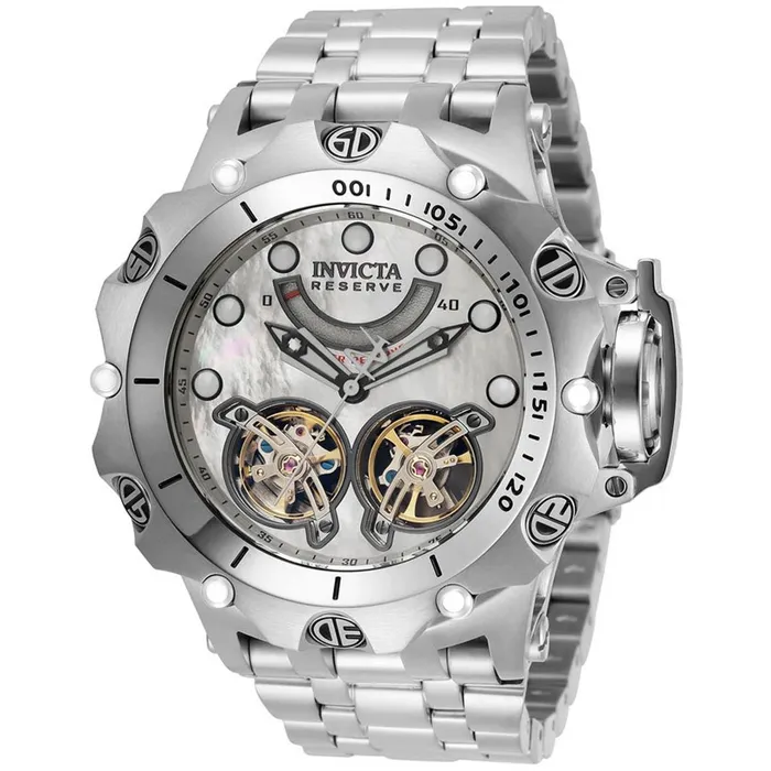 Invicta Mens Watch Reserve Venom Open Heart Dial Silver Tone Bracelet 33536 Invicta Bracelets Invicta Mens Watch Reserve Venom Open Heart Dial Silver Tone Bracelet 33536 Invicta Bracelets
