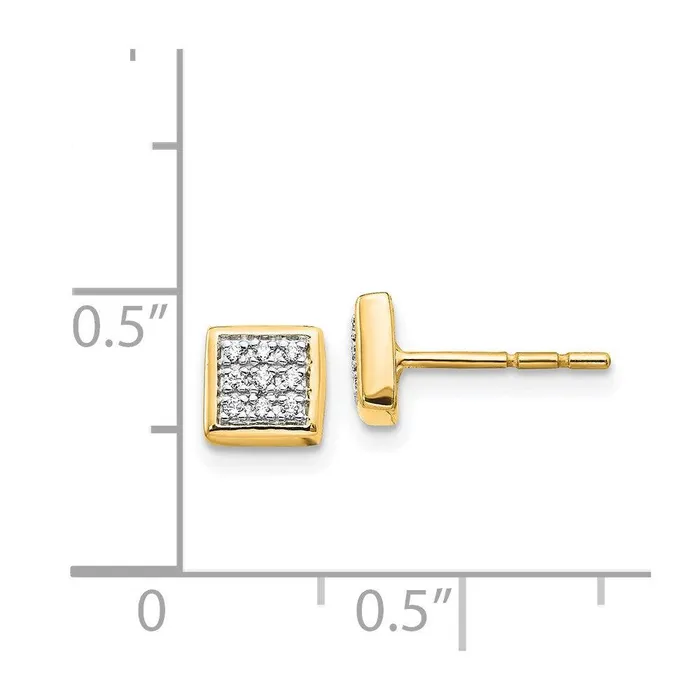 Jewelry 14K Diamond Post Earrings Earrings Jewelry 14K Diamond Post Earrings Earrings